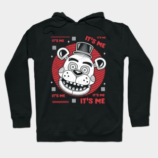 Freddy Robot Bear Hoodie